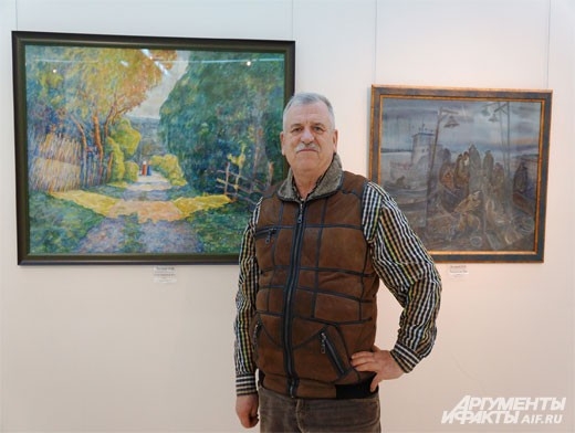 Пётр Лесовой – председатель Белгородского регионального Творческого Союза Художников.