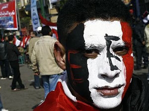 25 января 2012 года. В Египте отмечается первая годовщина революции 25 января 2011 года , которая привела к свержению режима президента Хосни Мубарака.