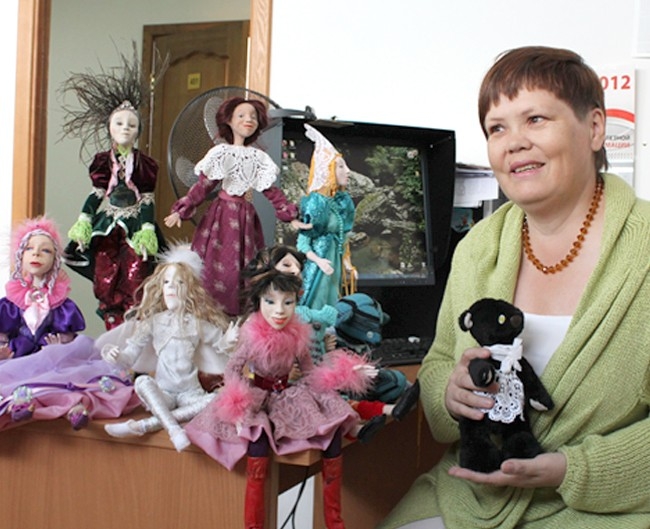 Ирина Ершова и её куклы