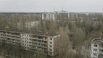 Оставленный жителями после катастрофы на Чернобыльской АЭС город
