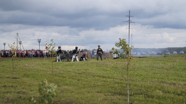 Реконструкция сражения под Красным в ноябре 1812 года