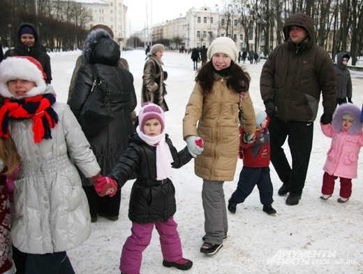 Открытие главной елки в Смоленске