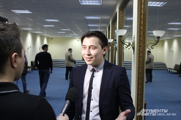 Организатор фестиваля в Смоленске, кавээнщик Руслан Морозов