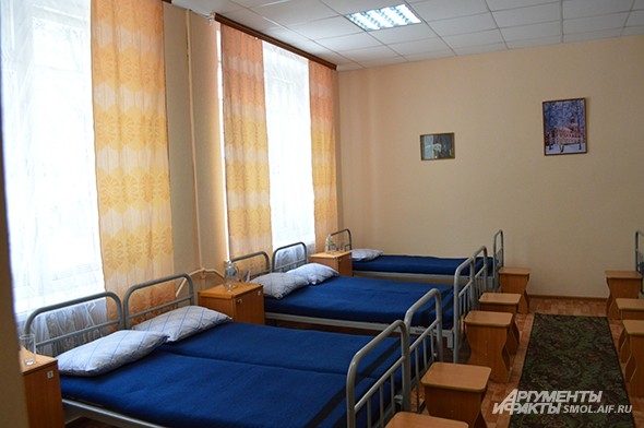 Здесь призывники могут переночевать или отдохнуть