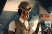 Стюардесса 1970 года.