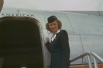 Стюардесса американских авиалиний, 1950 год.