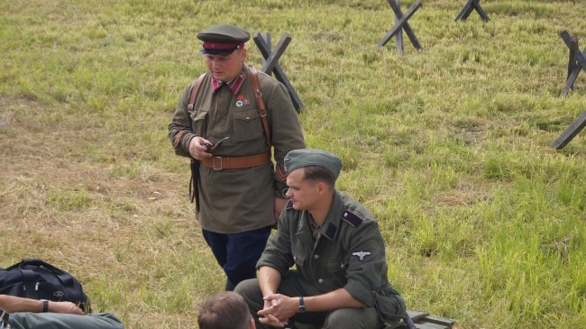 Советские и немецкие военные вместе