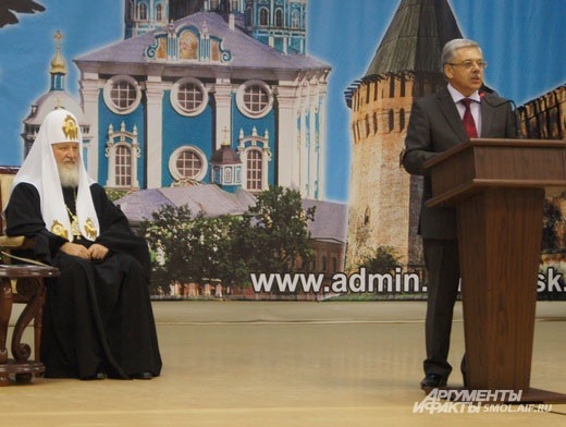 Верховный Владыка и ректор СмолГУ Евгений Кодин