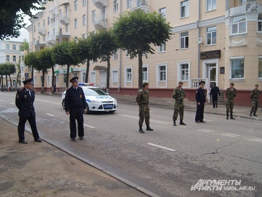 Меры предосторожности во время визита Патриарха