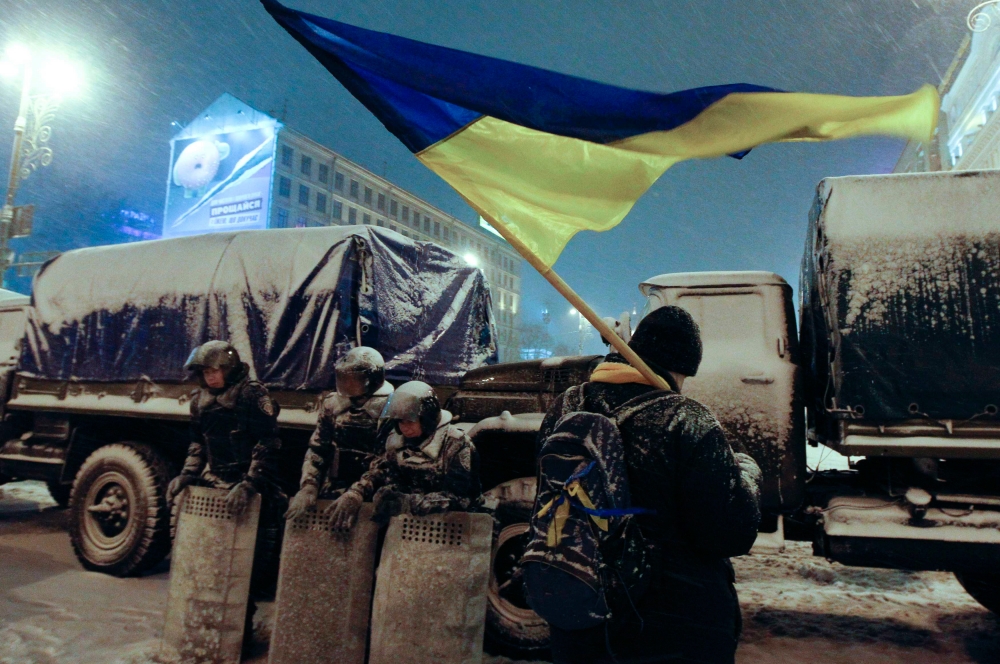 Параллельно с этим силовиками были разогнаны пикеты на Институтской улице и улице Грушевского, а также на Крепостном переулке и ряде других.