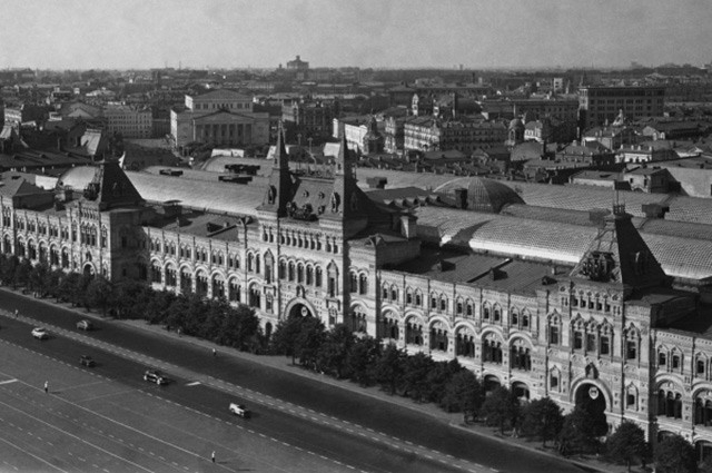 ГУМ после реконструкции, 1954 год.