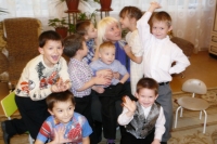 Ребятишки из Сосновоборского детского дома