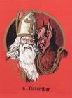 В католичестве также существует Крампус – чёрт или дьявол, являющийся антиподом Николая Чудотворца, но в то же время его спутником. Вместо того чтобы раздавать подарки, Крампус наказывает непослушных детей.