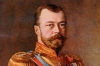 Николай II. Репродукция картины.
