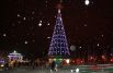 Открытие праздничной ели в Ханты-Мансийске было приурочено к Всероссийскому Съезду Дедов Морозов и Снегурочек - на мероприятии собралось около 170 сказочных персонажей. Кроме этого, было показано театрализованное представление «Олимпийский Дед Мороз».