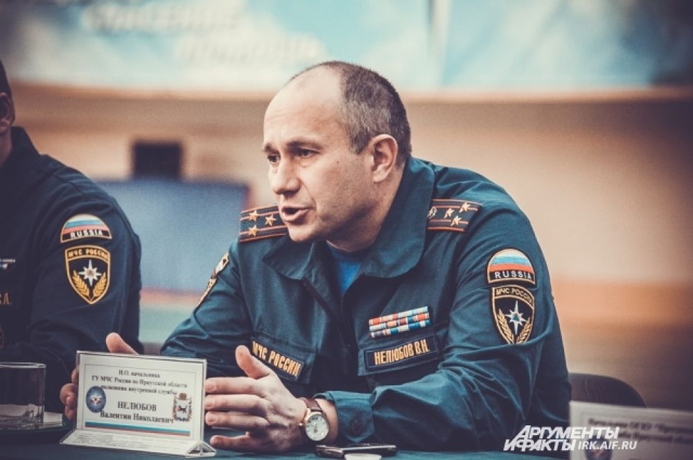 Исполняющий обязанности начальника ГУ МЧС России по Иркутской области полковник внутренней службы Валентин Нелюбов на пресс-конференции рассказал о том, какой непростой год был у региональной службы МЧС.