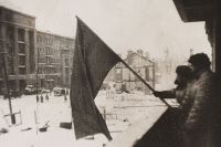 Советские солдаты в Сталинграде.