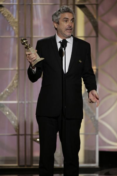 Фильм «Гравитация» получил на этом «Золотом глобусе» четыре номинации, но выиграл лишь одну награду – Альфонсо Куарон был назван лучшим режиссёром.