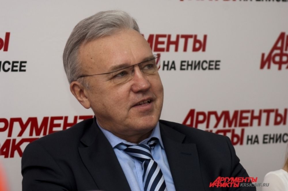 Спикер Заксобрания Красноярского края Александр Усс