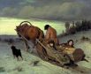 Картину «Проводы покойника» Василий Перов написал в 1865 году, после того как вернулся из путешествия по Германии и поселился в Москве.