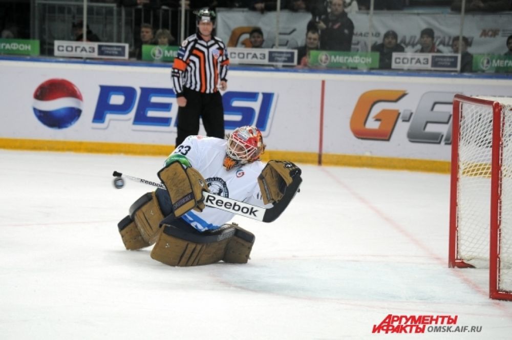 Хоккейный матч «Авангард»-«Медвешчак».