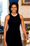 Официальный портрет Мишель Обамы в Белом доме, 18 февраля 2009 года.