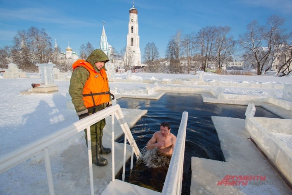 19 января в Казань пришли настоящие Крещенские морозы.