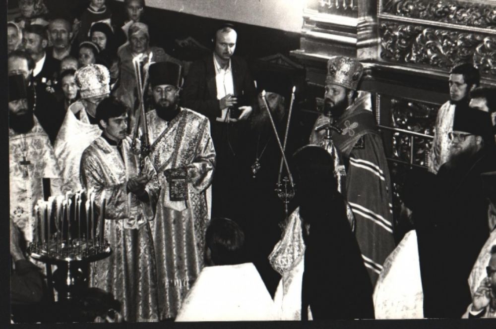Акафист пред иконой Божией Матери «Одигитрия».1980-е гг.