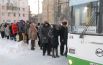 В Ростове теперь очередь не только за хлебом, но и в общественный транспорт