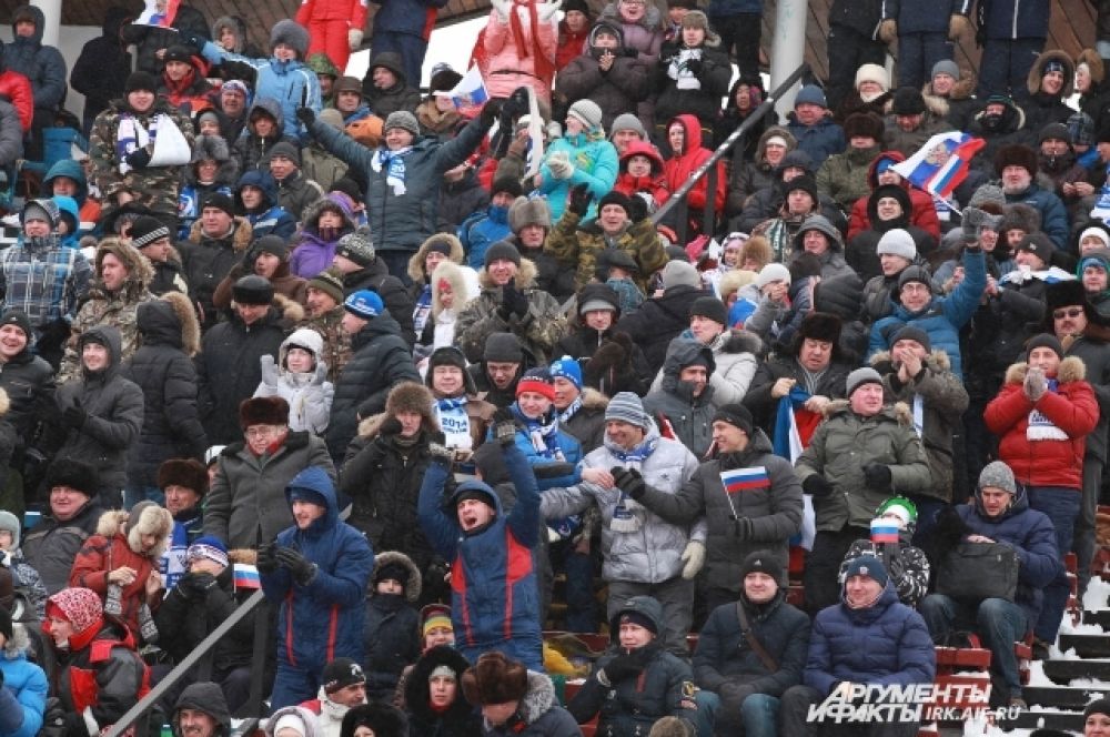 Гостевая иркутских болельщиков