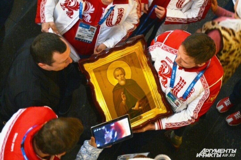 Молебен проходил в храме Нерукотворного Образа Спасителя в Сочи