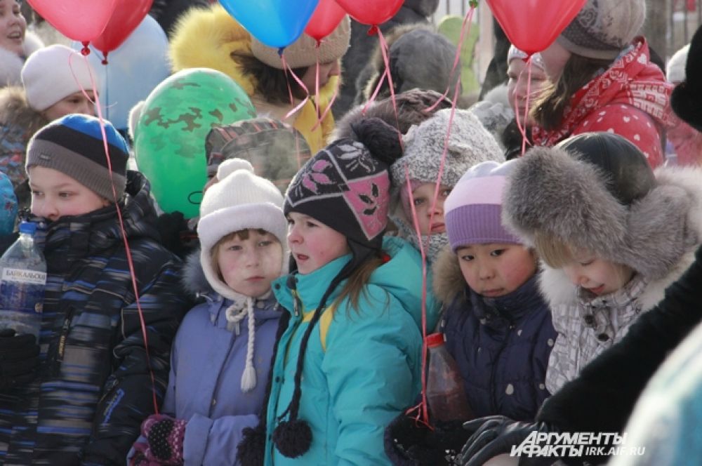 Волнительный момент - встреча Олимпиады!