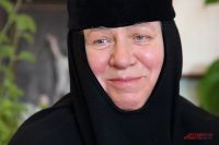Игуменья Сергия — настоятельница монастыря.