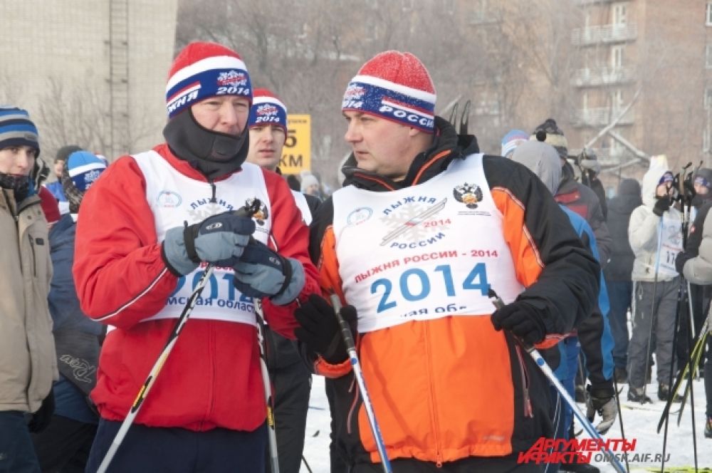 В Омске прошла «Лыжня России-2014»