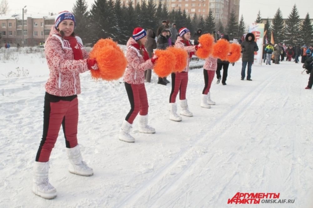 В Омске прошла «Лыжня России-2014»