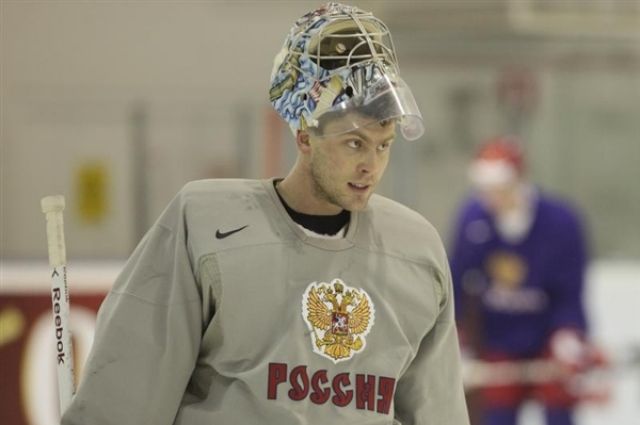 Семен Варламов - вратарь российской сборной по хоккею.