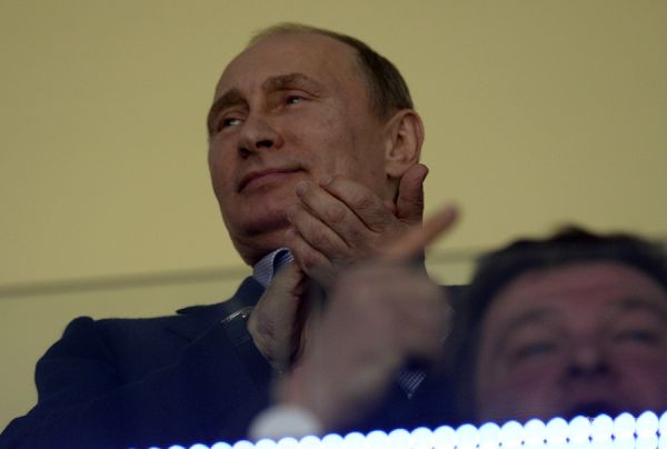 Матч против сборной США посетил президент РФ Владимир Путин.