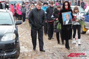 Похороны Насти Луцишиной.