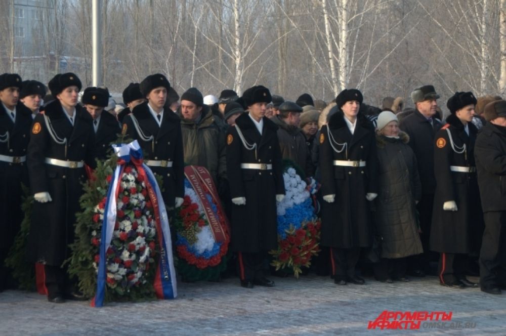 Омичи почтили память воинов, погибших в Афганистане.