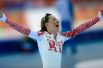Ольга Граф, российская конькобежка и одна из первых российских медалистов Сочи – она завоевала «бронзу» на дистанции 3000 м.