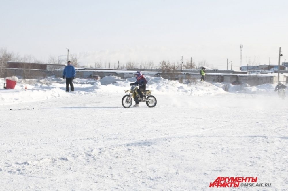 Мотокросс состоялся в Омске.