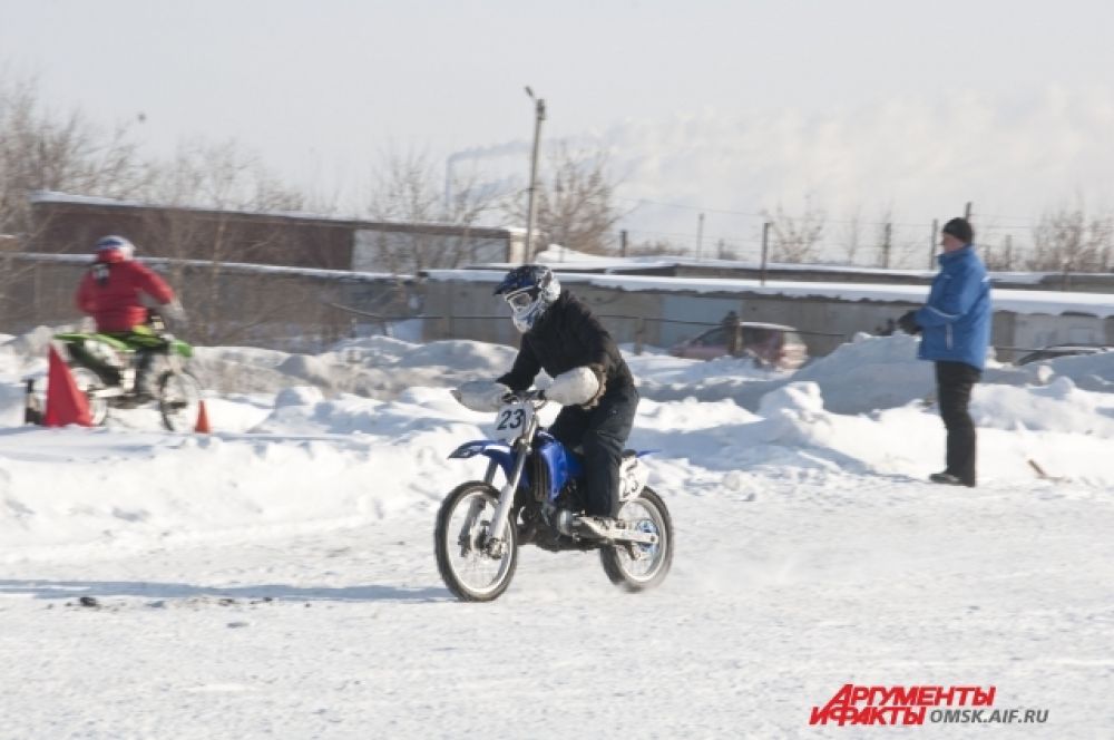 Мотокросс состоялся в Омске.