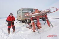 Всё оборудование горнолыжной базы Пётр Григорьев смастерил самостоятельно.