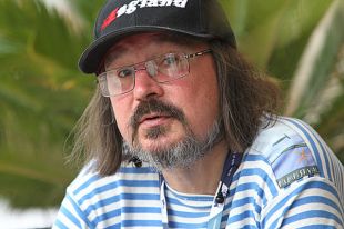 Алексей Балабанов на 69-м Венецианском кинофестивале. 2012 год.