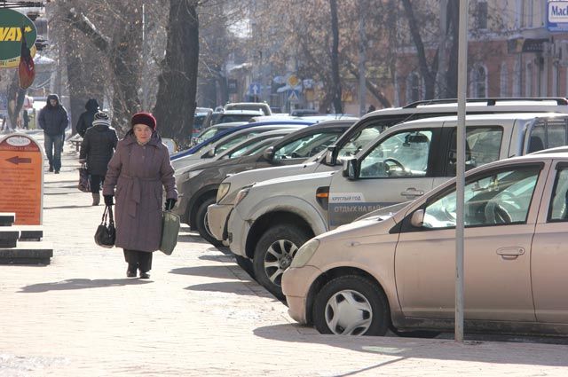Стоянка в центре Казани теперь запрещена