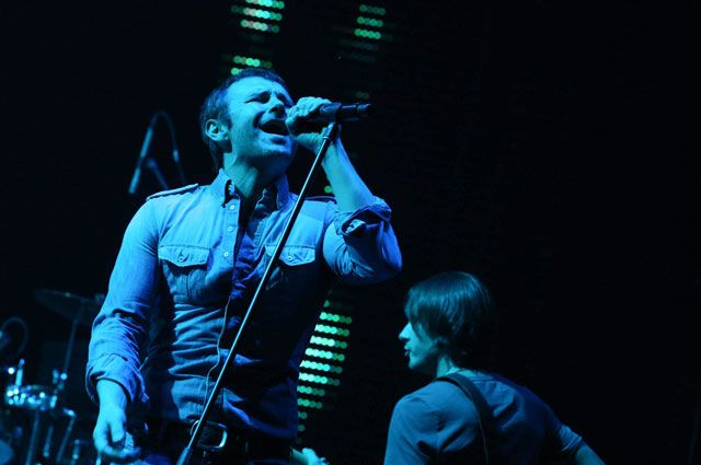 Святослав Вакарчук фронтмен группы «Океан Ельзи». Выступление 2011 года в Москве.