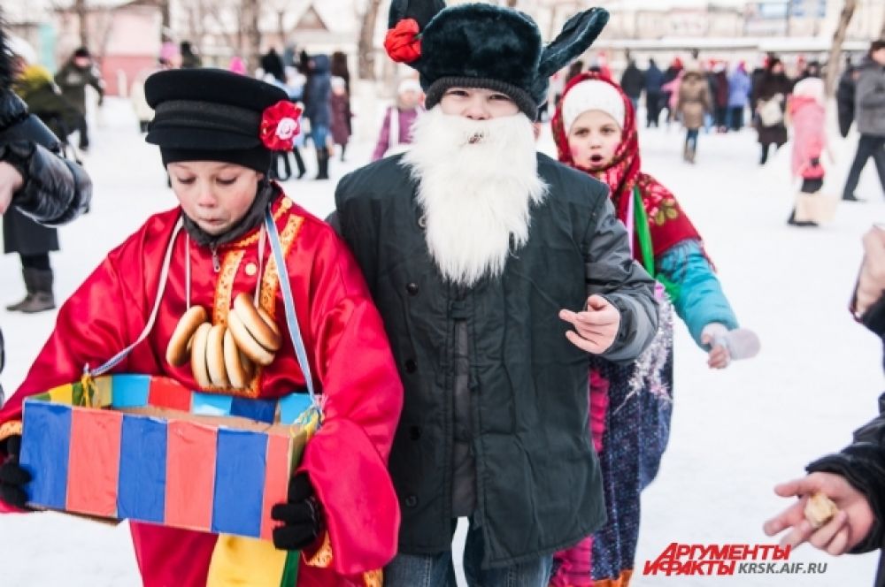 Масленица в Красноярске в 2013 году