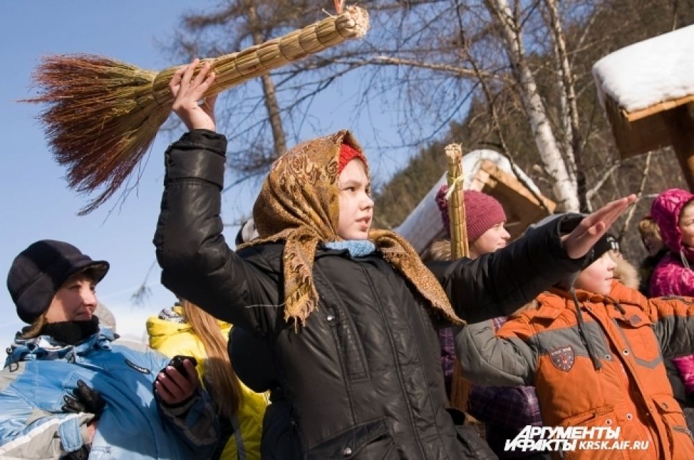 Масленица в Красноярске в 2012 году