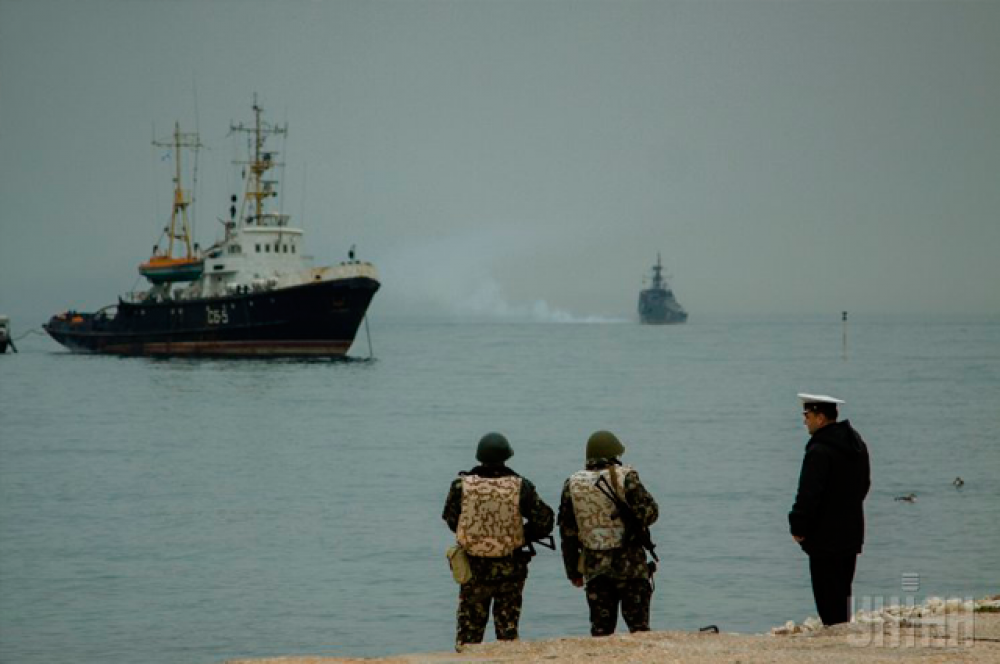 Военно-морская техника в Стрелецкой бухте (Севастополь)
