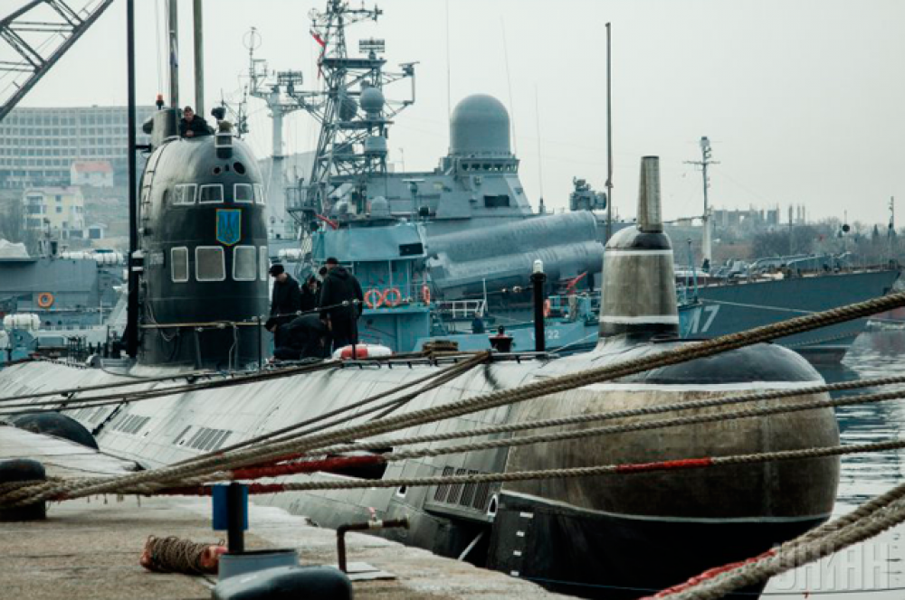 Единственная украинская подводная лодка «Запоріжжя» передислоцирована в Стрелецкую бухту